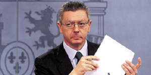 El ministro de Justicia, Alberto Ruiz Gallardón