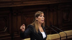 La presidenta del PPC, Alicia Sánchez-Camacho