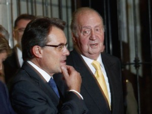 Artur Mas y el Rey