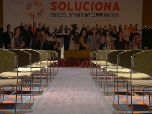 Foto del salón Llimona, escenario al acto de SOLUCIONA en Barcelona