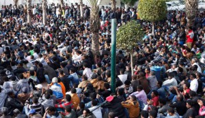 Inmigrantes africanos en Tel Aviv