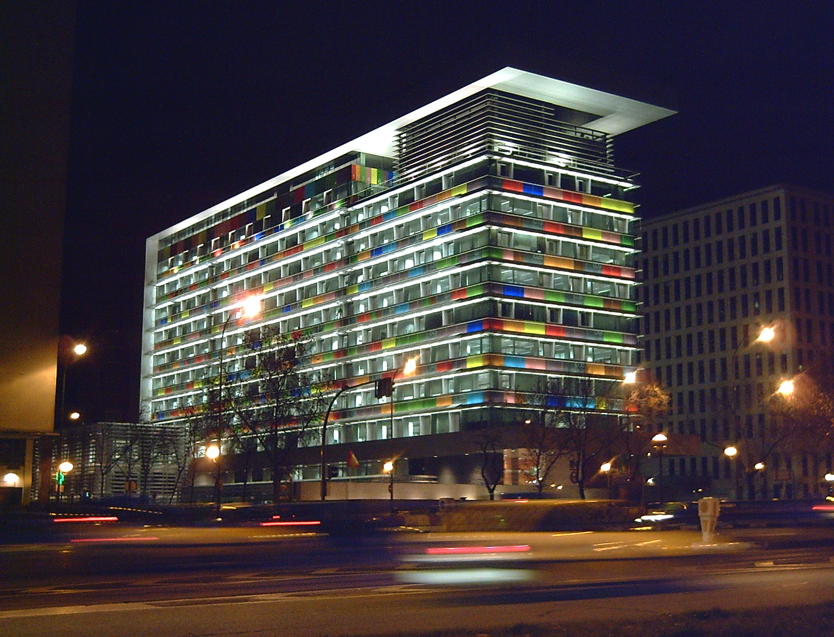 Edificio del Instituto Nacional de Estadística (INE)