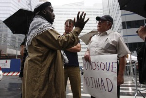 Marchas enfrentadas en las calles de Nueva York por la construcción de una mezquita en la zona 0