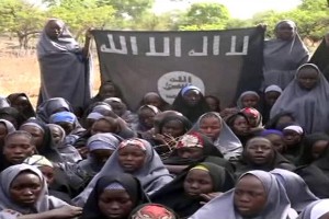 Imagen del video publicado por el grupo extremista islámico nigeriano Boko Haram.