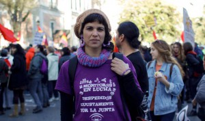 Teresa Rodríguez, dirigente de Podemos