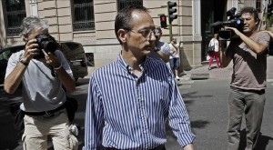 El consejero de Gowex, Francisco Manuel Martínez Marugán, a su salida de la Audiencia Nacional 