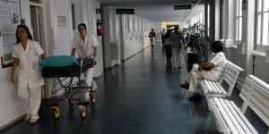 Pasillos del Hospital Clínic de Barcelona
