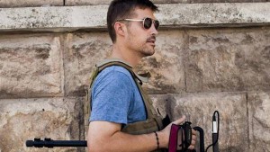  James Foley durante una de sus cobertura en Oriente Medio.