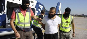 Presunto terrorista yihadista detenido en Melilla en septiembre de 2013.