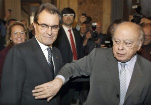 Artur Mas y Jordi Pujol