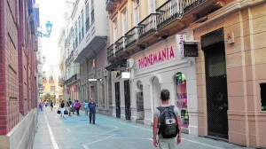 Los hechos tuvieron lugar en la céntrica calle Liborio García.