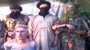 Imagen del vídeo del rehén francés Hervé Gourdel.