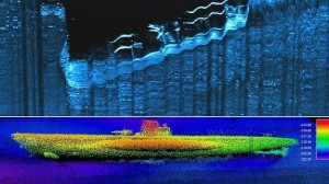 Imágenes del sónar que ha hecho el descubrimiento