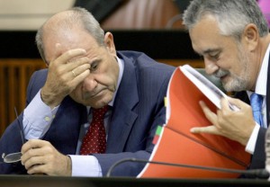 Manuel Chaves y José Antonio Griñán.