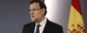 Rajoy, durante su comparecencia ante los medios
