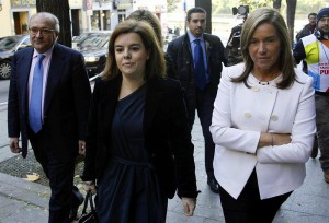 Soraya Sáenz de Santamaría y Ana Mato