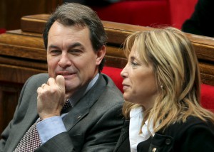 Artur Mas y Joana Ortega