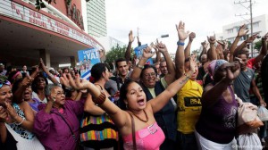Júbilo en La Habana