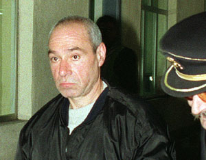 Santi Potros, cuando fue extraditado a España.