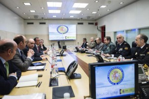 Reunión del ministro del Interior con los máximos responsables de la lucha antiterrorista.