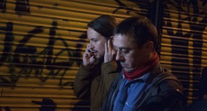 Pablo Iglesias junto a Juan Carlos Monedero