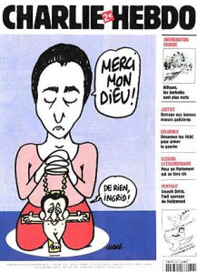 Portada del semanario francés Charlie Hebdo