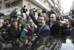 El líder de Syriza, Alexis Tsipras