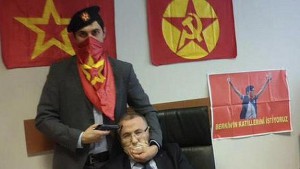 Imagen del fiscal turco retenido.