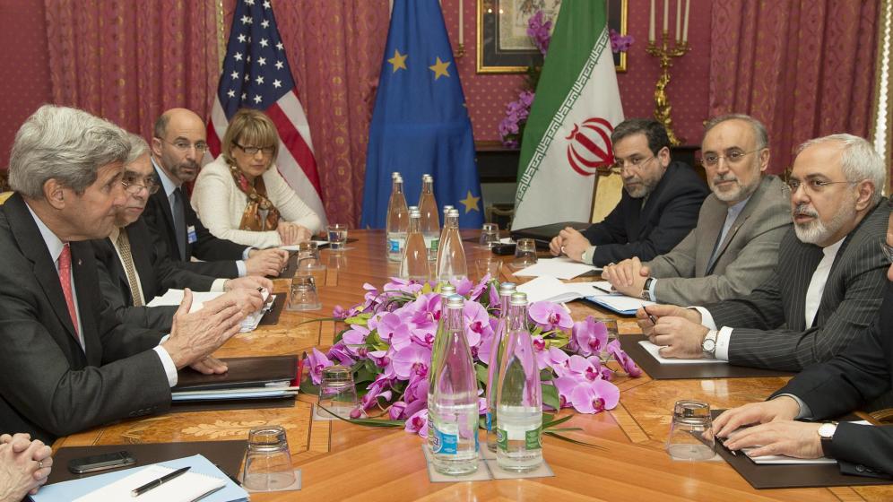 Negociaciones de Lausana sobre el programa nuclear iraní. Leer más: El acuerdo con Irán hará caer aún más el petróleo.