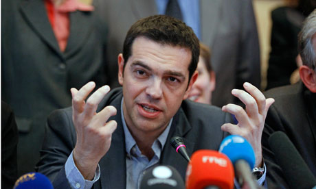 El Primer ministro griego, Alexis Tsipras.