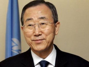 Ban Ki-Moon, secretario general de la ONU