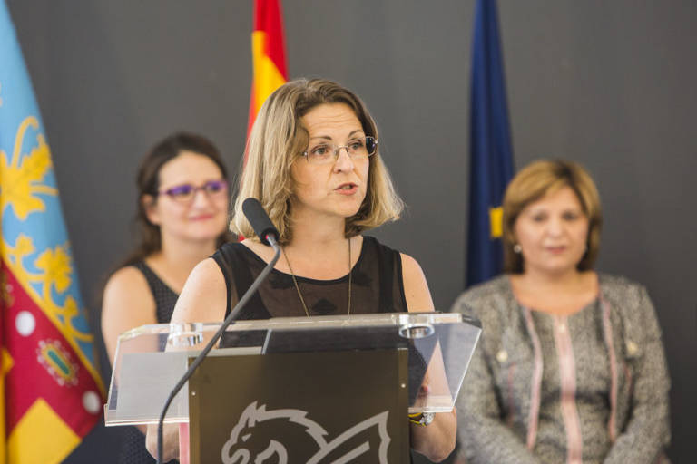 Elena Cebrián, consejera de Agricultura de Valencia