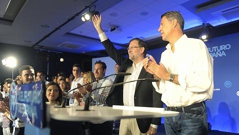 Mariano Rajoy y Xavier Garcia Albiol