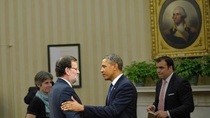 Rajoy y Obama en la reunión que mantuvieron el pasado año en la Casa Blanca
