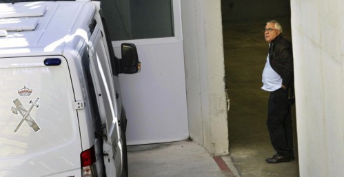 El tesorero de Convergencia, Andreu Viloca, antes de su entrada en prisión