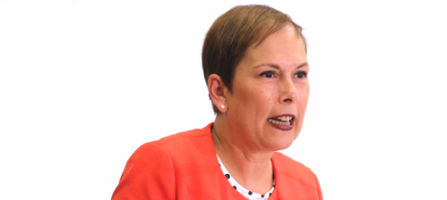 Uxue Barcos, presidenta del Gobierno de Navarra