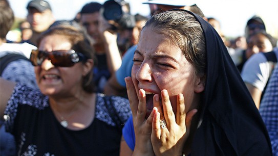 mujeres campamentos de refugiados