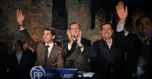 En su primer mitin de la precampaña, Rajoy apela “a todas las fuerzas políticas y sociales” para hacer frente a los independentistas