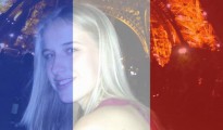 La foto de perfil de Facebook de Isobel, con el apoyo a Francia tras los atentados