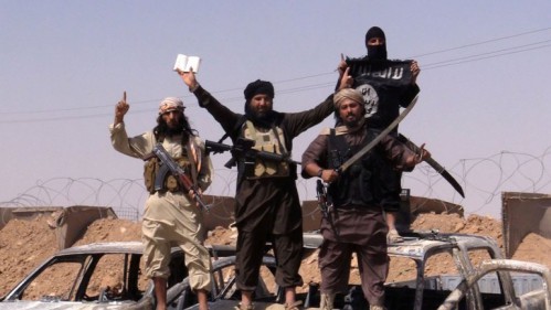 Milicianos del Estado Islámico en Irak