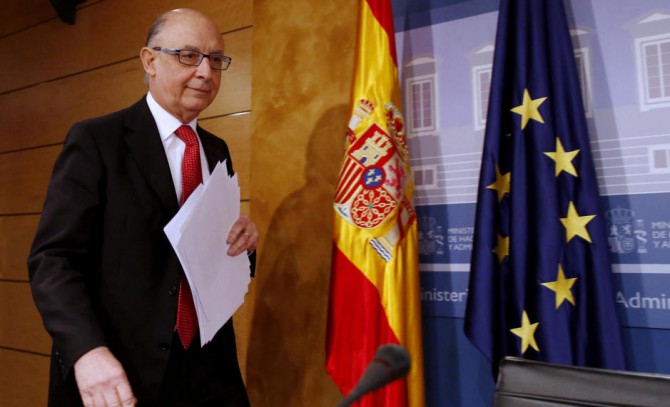 El ministro de Economía y Hacienda, Cristóbal Montoro.