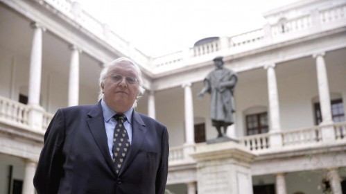 Paul Preston en la Universidad de Valencia.