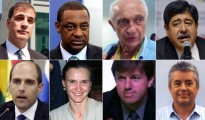 Alejandro Burzaco, Jeffrey Webb, José Margulies, Luis Bedoya, Sergio Jadue, Zorana Danis, Fabio Tordin y Roger Huguet