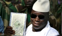 El presidente de Gambia Yahya Jammeh