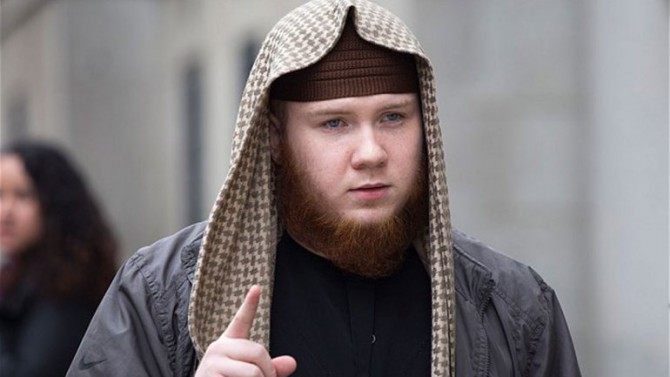 Jordan Horner fue trasladado cuatro veces después que comenzó persuadir a otros reclusos a seguir su versión extrema del islam