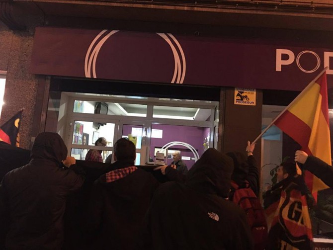 Imagen subida a Facebook por el grupo patriota Asturias.