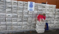 Tres toneladas de cocaína incautadas por la Policía