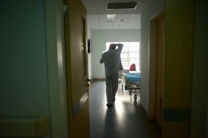 Imagen de archivo de un hospital en Pekín