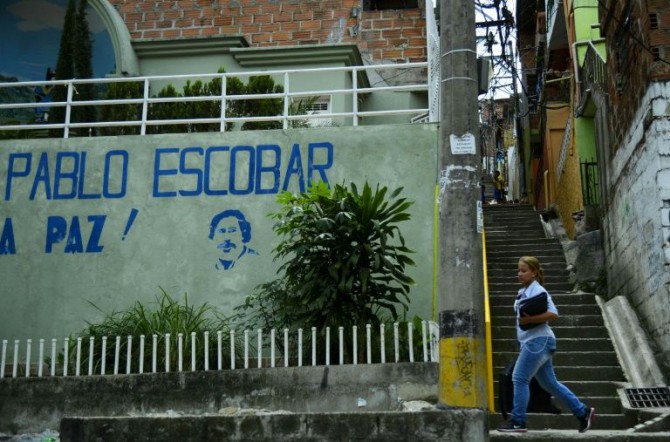 El barrio del narcotraficante Pablo Escobar de Medellín, en Colombia