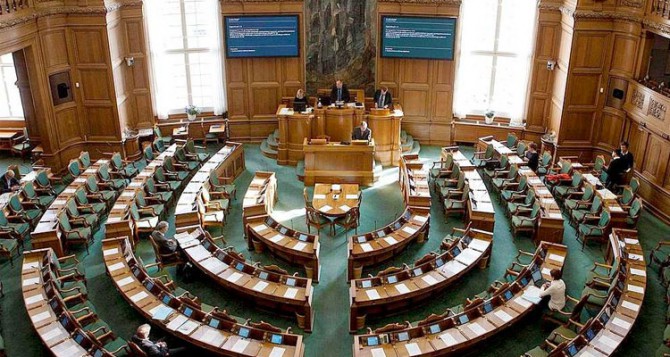 El Parlamento danés